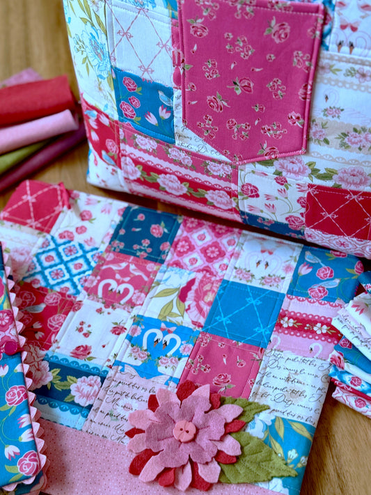 Welcome to the Stolen Moments Fabric Tour with Blue Ribbon Designs