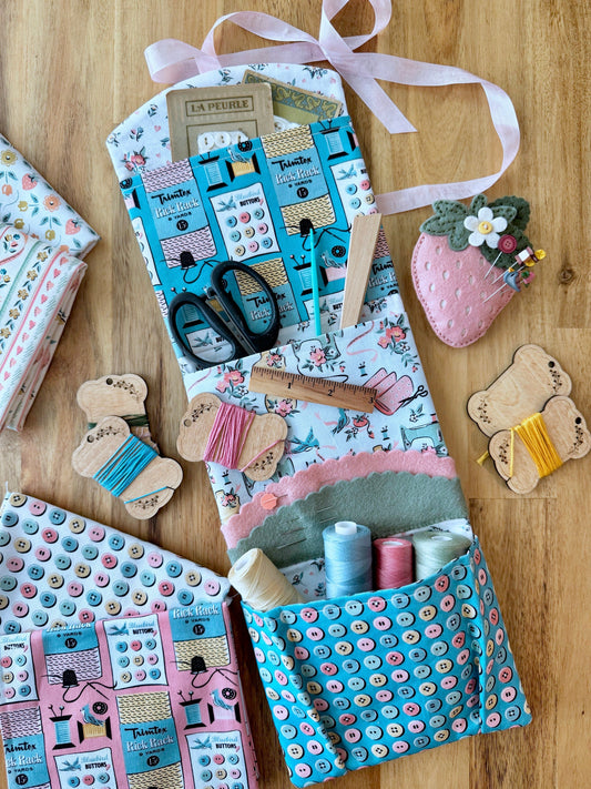 Welcome to the Granny’s Sewing Room Fabric Tour with Blue Ribbon Designs
