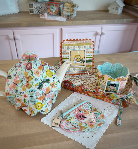 Cottage Charm Fabric Tour with Ellie Bug Makes