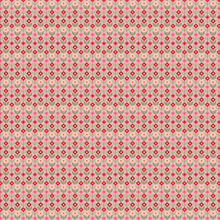 FOLKIE BLOOMS PINK - Cuckoo Christmas