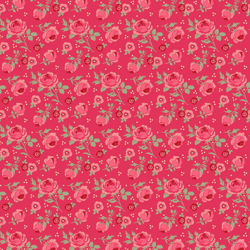 CHRISTMAS ROSES RED - Cuckoo Christmas