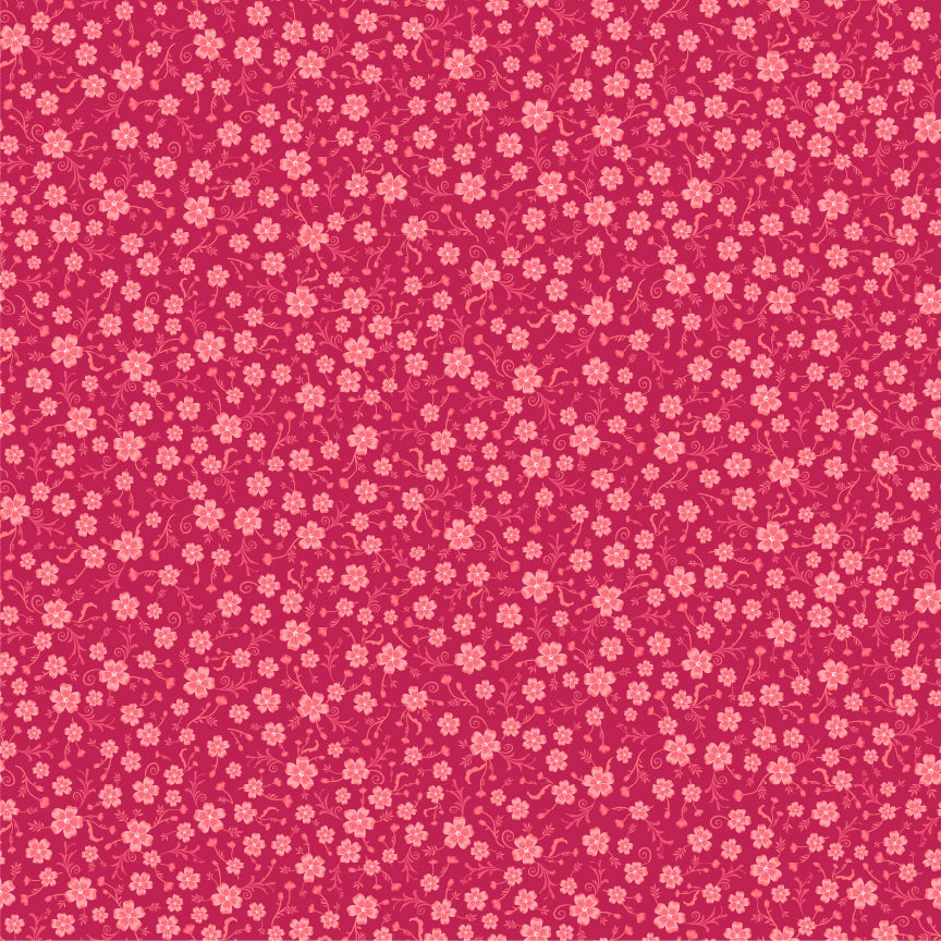 SUMMER DITSY RED- Tennessee Summer