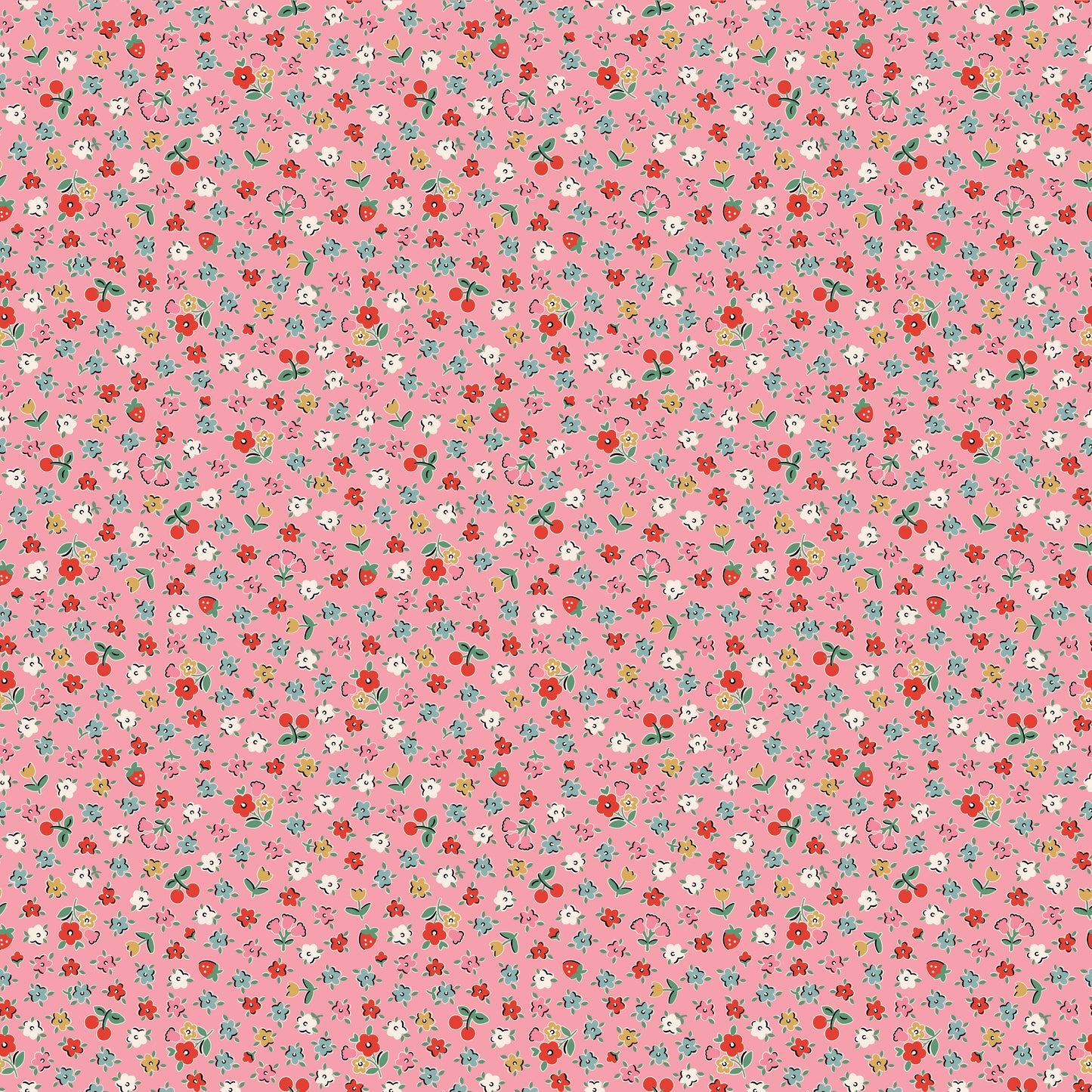 BITTY BLOSSOMS PINK - Home Sweet Home