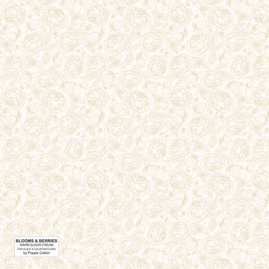 WARM SUGAR CREAM - Blooms and Berries