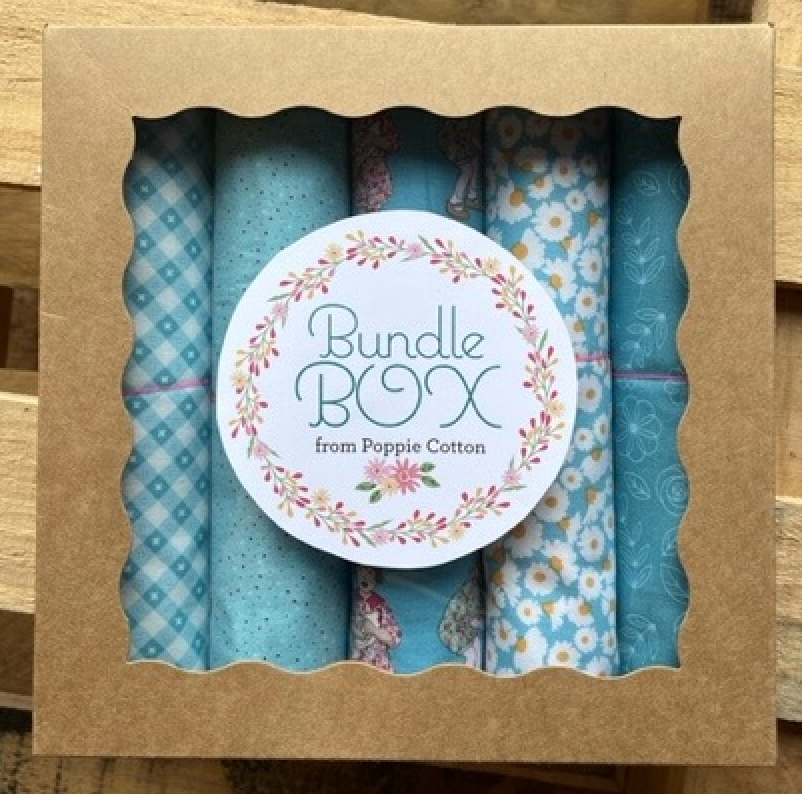 ASSORTED ONE YARD BUNDLE BOX -BLUE