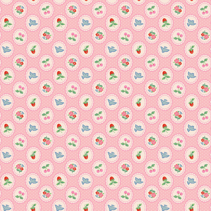 CHIRP & CHARM PINK - Bluebells & Buttercups