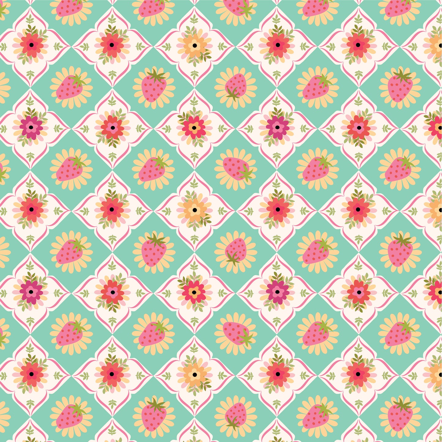 FEELING QUILTY MINT - Calico Cowgirls