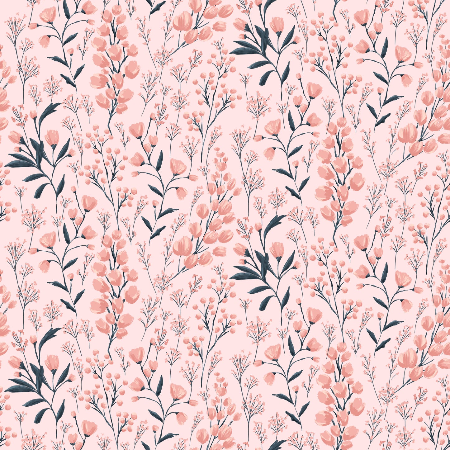 FIELD OF DREAMS PINK - Painted Blossoms