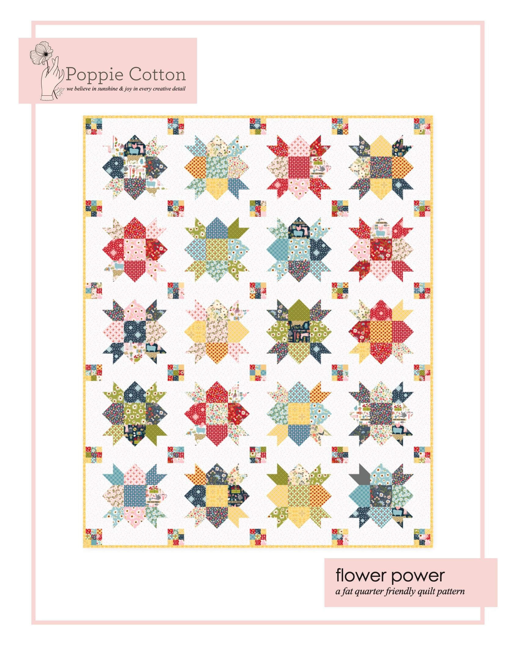 Orders Flower Power Quilt Kit