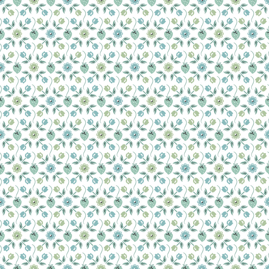 GRANNY'S APRON BLUE - Granny's Sewing Room