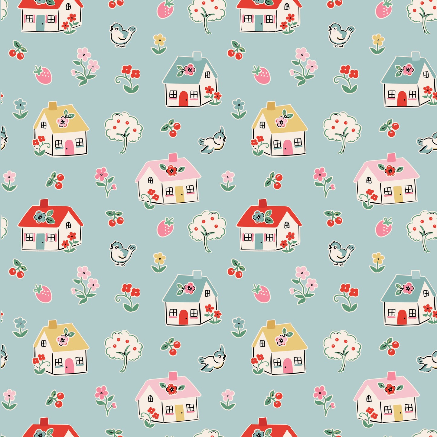 HAPPY HOME BLUE - Home Sweet Home