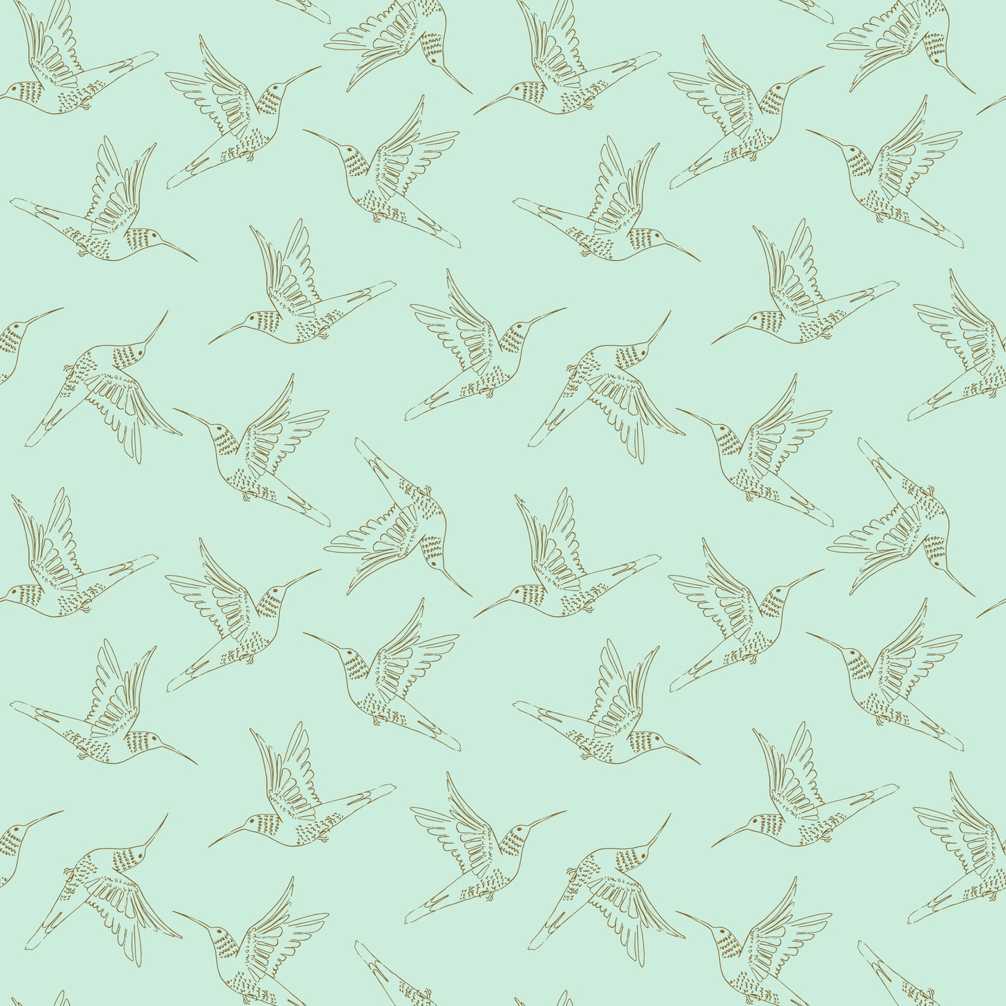 HUMMINGBIRD DANCE MINT - Serenity Blooms