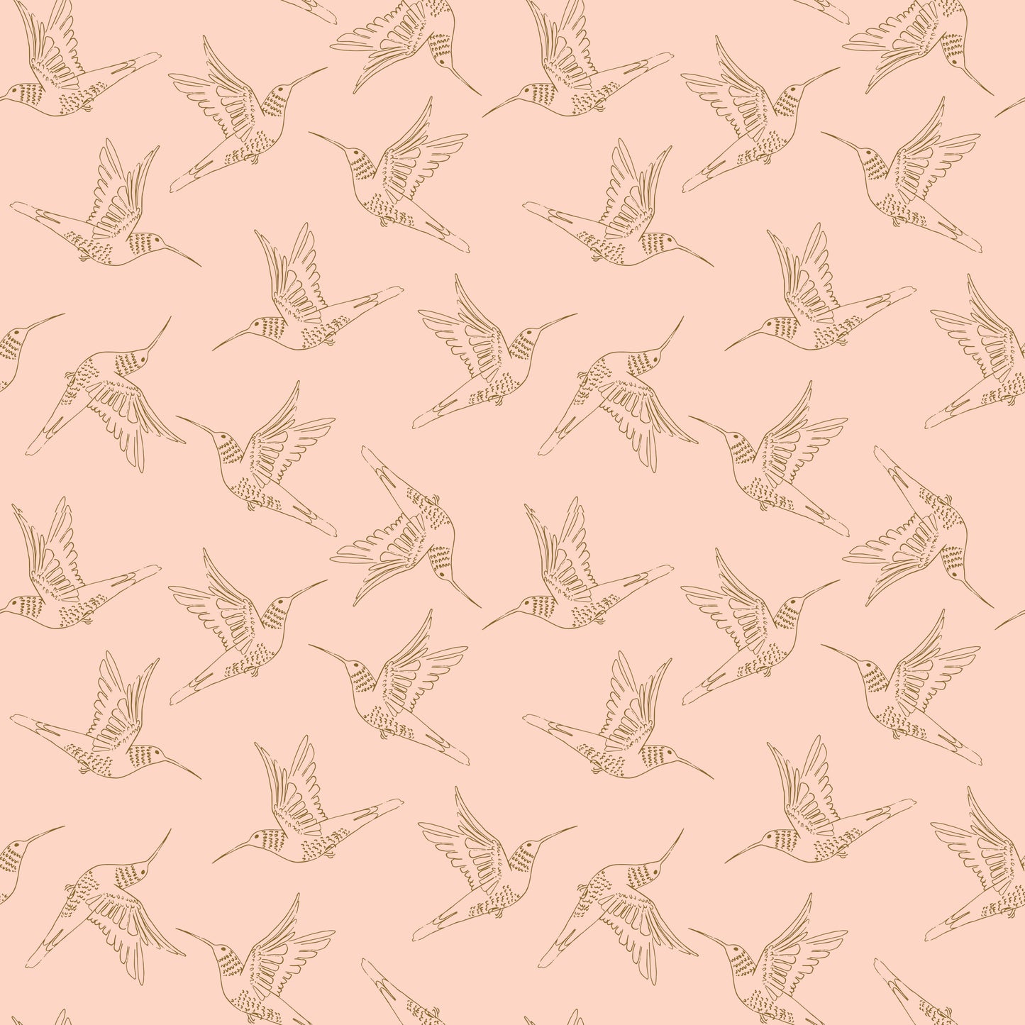 HUMMINGBIRD DANCE PEACH - Serenity Blooms