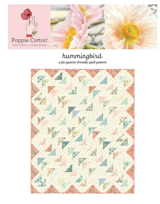 HUMMINGBIRD QUILT PATTERN - SERENITY BLOOMS