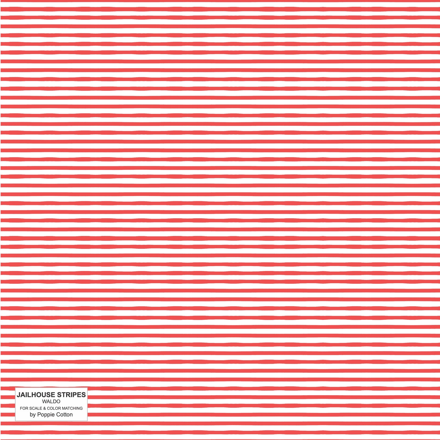 WALDO RED - Jailhouse Stripes