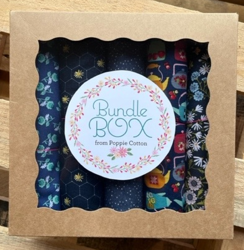 ASSORTED ONE YARD BUNDLE BOX - NAVY