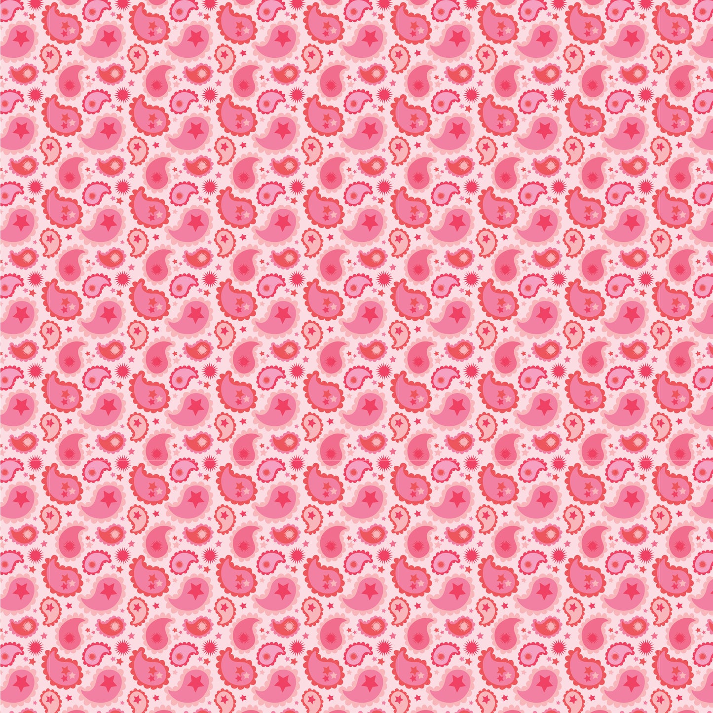 PAISLEY & POPPY PINK - Calico Cowgirls