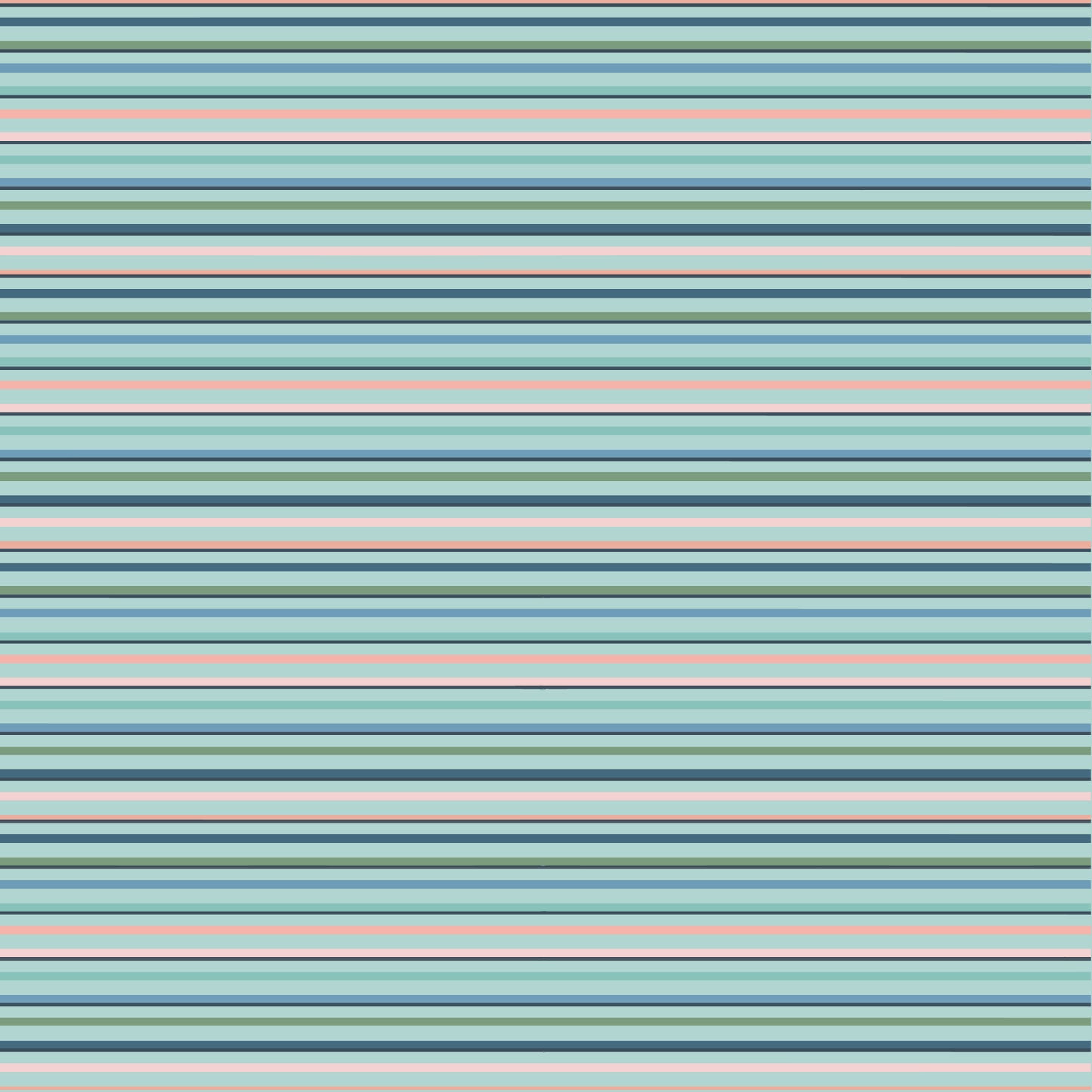 PICKET FENCE TEAL - Painted Blossoms