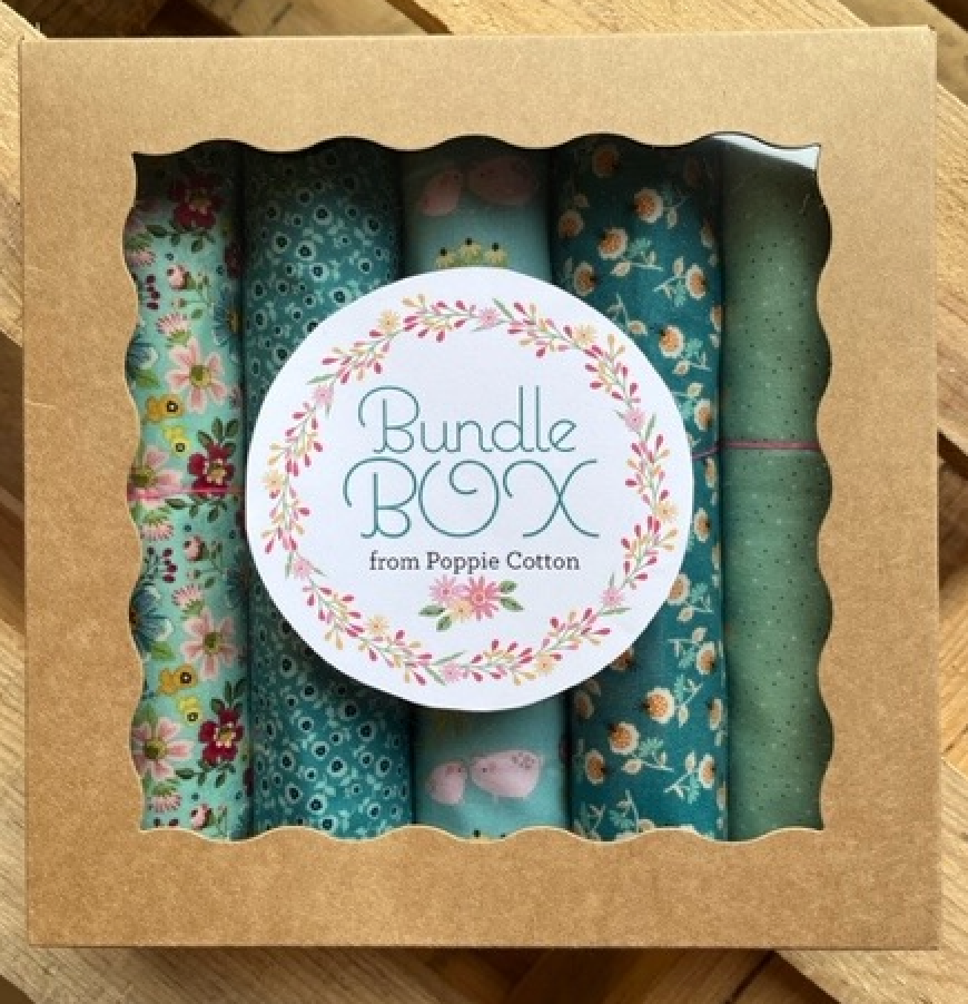 ASSORTED ONE YARD BUNDLE BOX - TEAL