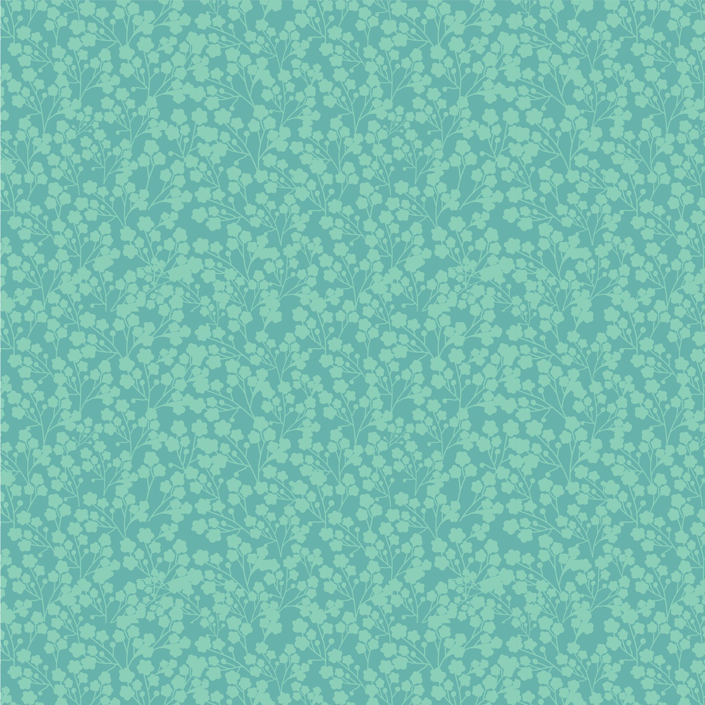 WILDFLOWERS TEAL - Calico Cowgirls