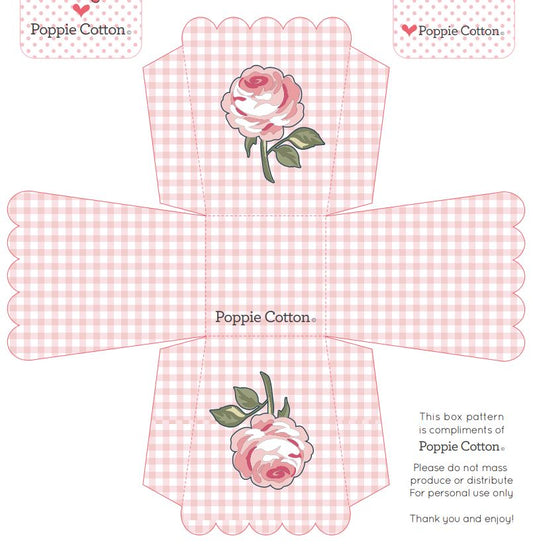 "With Love" Mini Gift Basket - Free Download