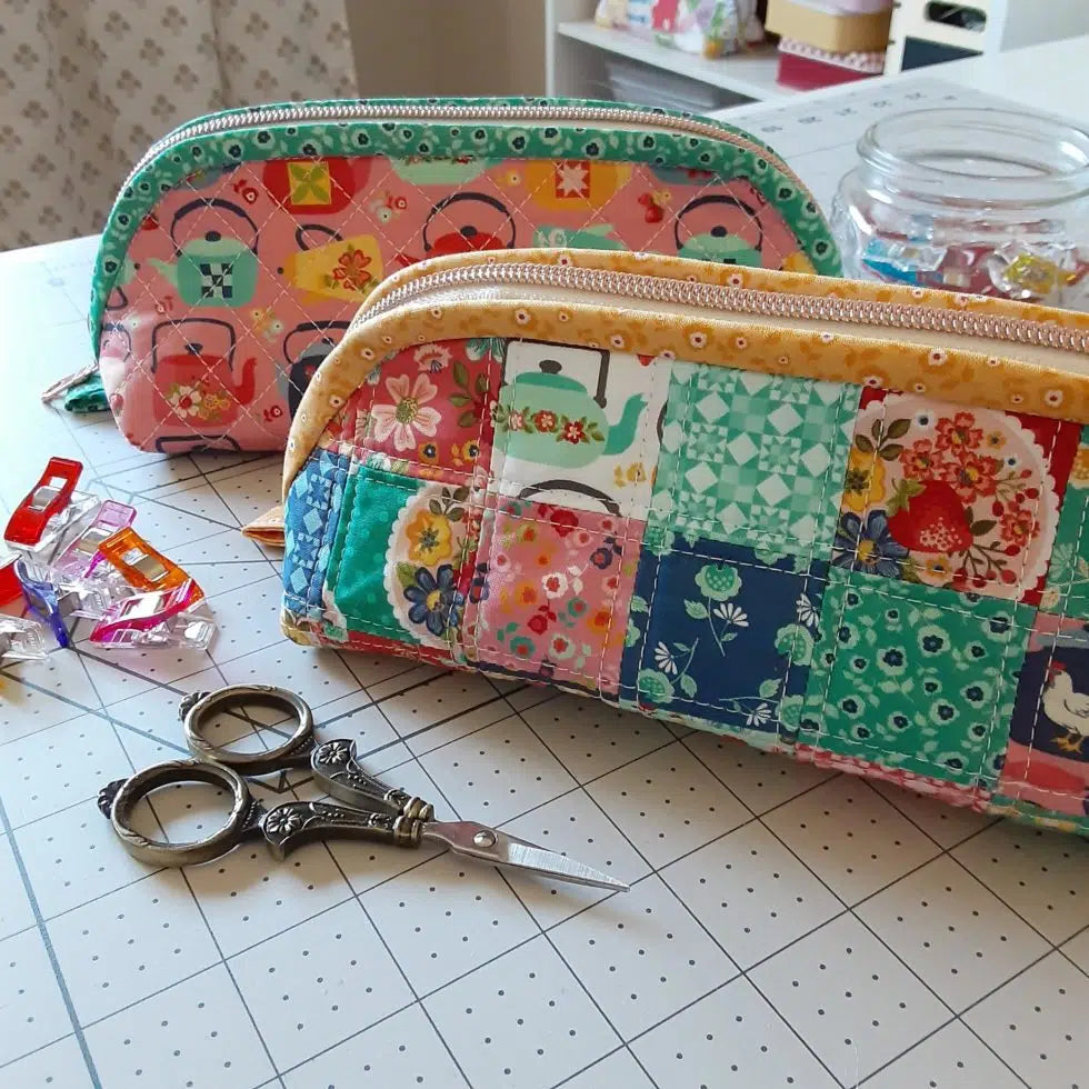 Betsy's Sewing Kit Fabric Tour with Happy Little Cottage