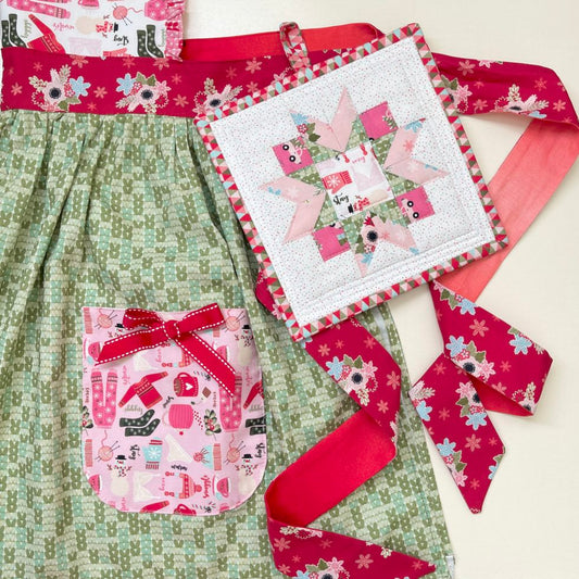 Snuggle Up Buttercup Fabric Tour with Linen Bouquet