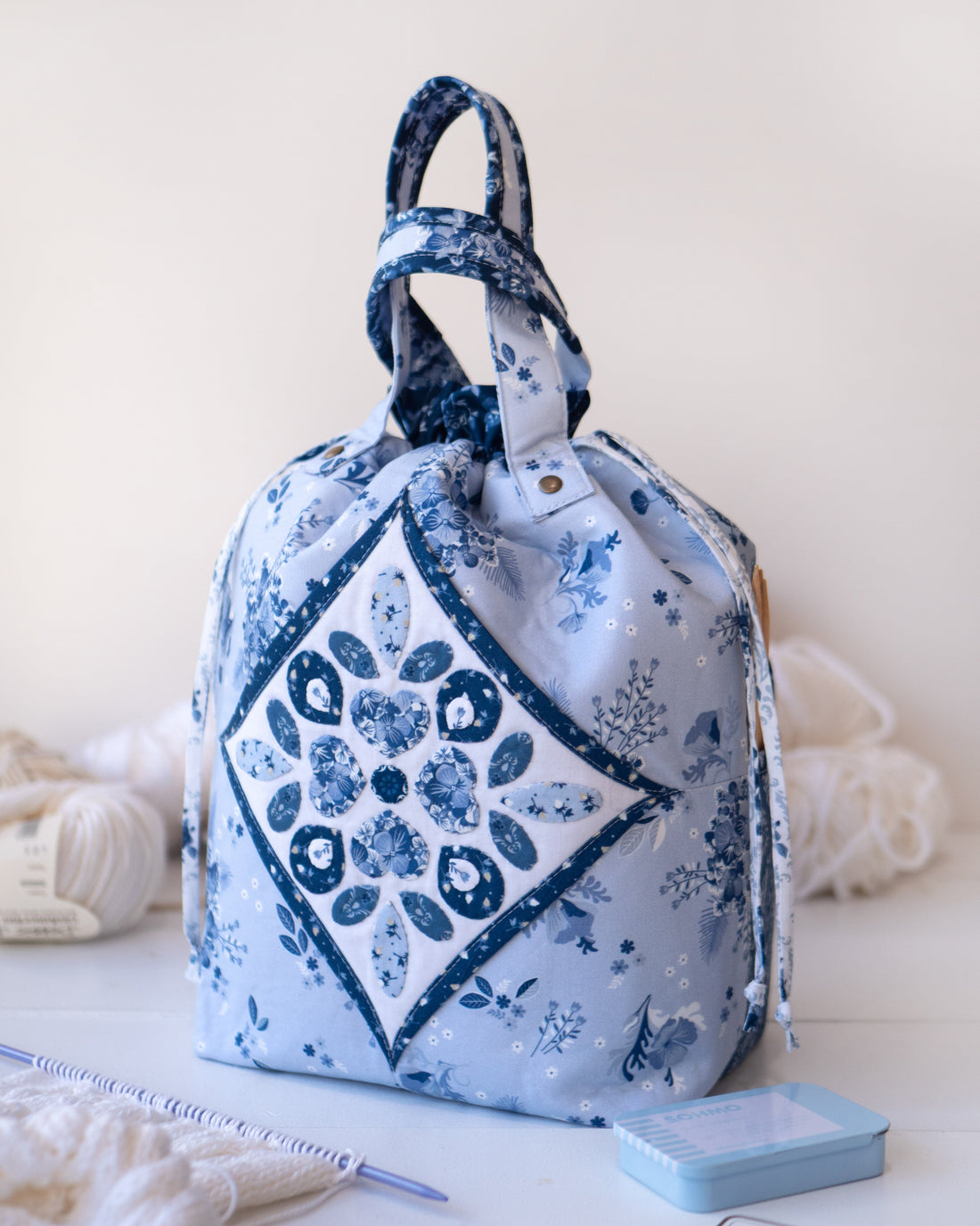 Welcome to the Lakeland Blues Fabric Tour with Arabesque Scissors