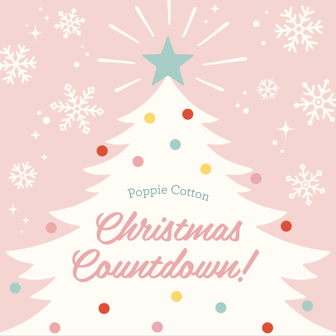 Poppie Cotton Christmas Countdown