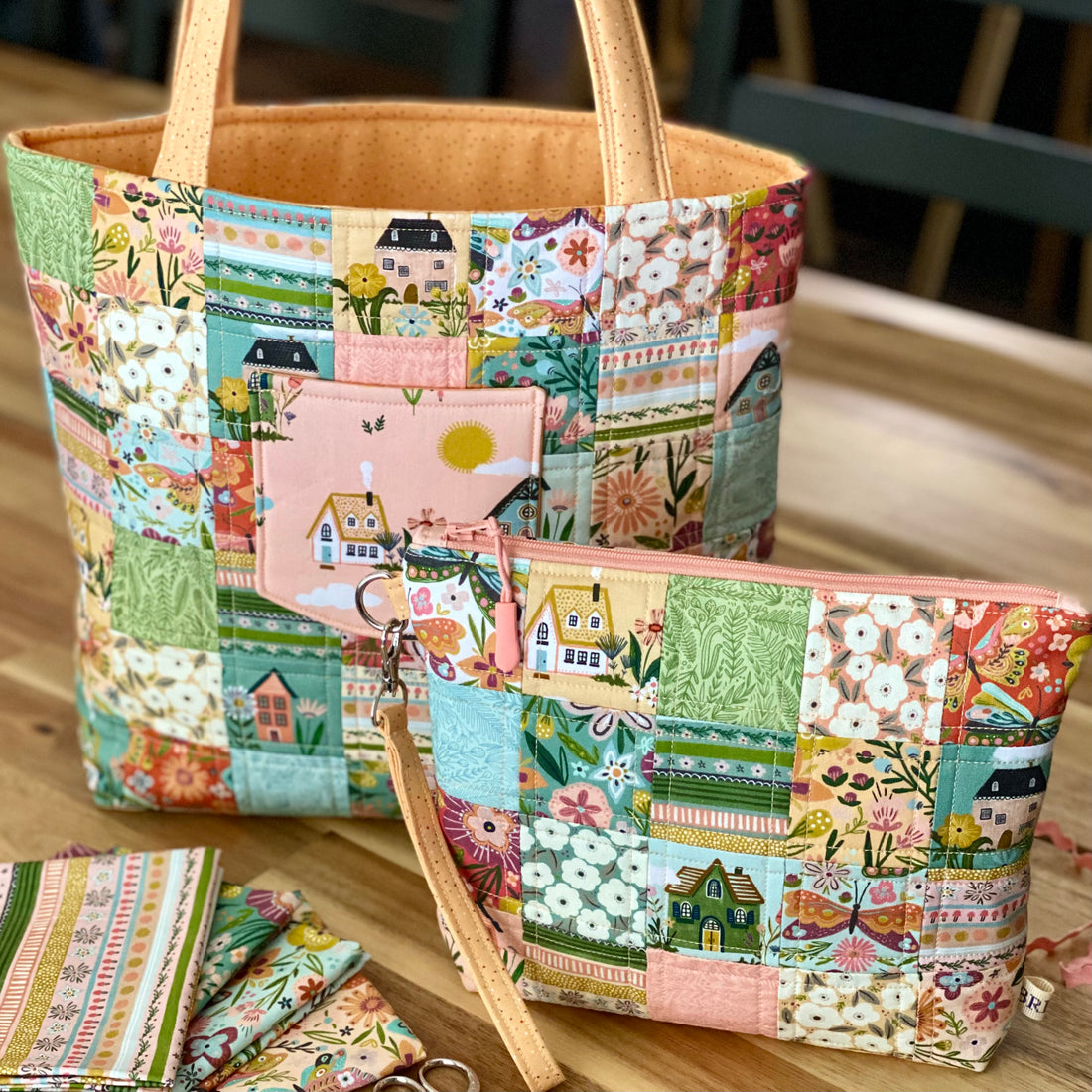 Cottage Charm Fabric Tour with Blue Ribbon Designs