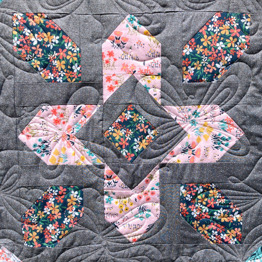 Painted Blossoms Fabric Tour with Happy Quilting Melissa