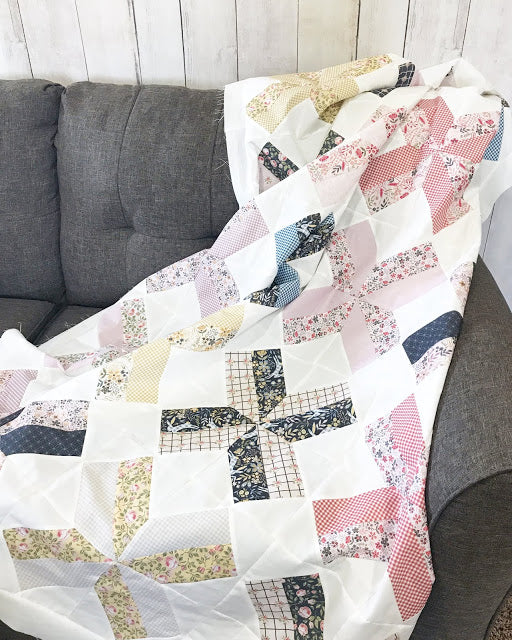Gingham Farmhouse Fabric Tour with Primrose Cottage Quilts