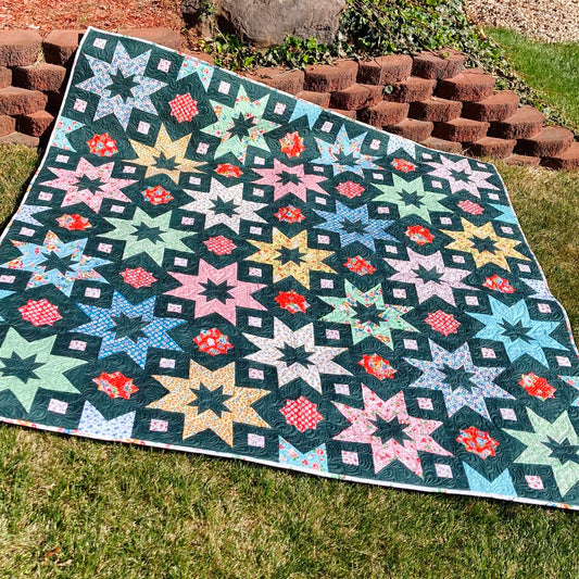 Welcome to the Flower Market Fabric Tour with Happy Quilting Melissa