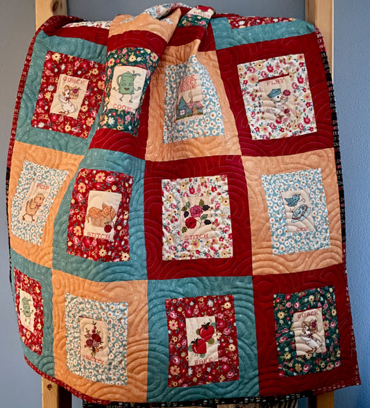 Hopscotch and Freckles Fabric Tour with Neverlandstitches