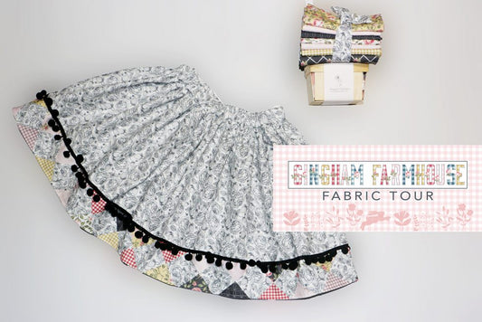 Gingham Farmhouse Fabric Tour with Phatquarters