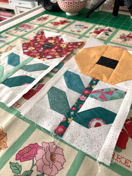 Sunny Kisses Quilt Along Week 5
