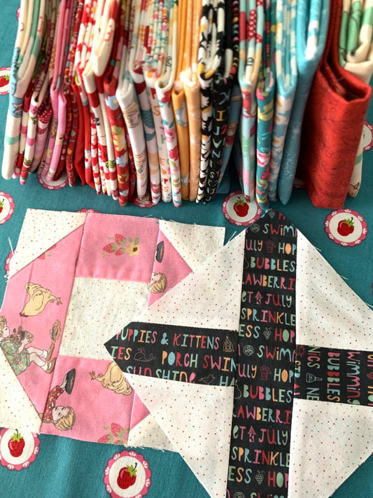 Sunny Kisses Quilt Along Week 6