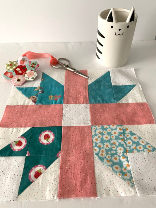 Sunny Kisses Quilt Along Week 7