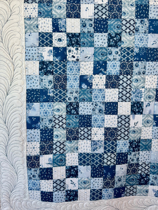 Welcome to the Lakeland Blues Fabric Tour with Nanny Goat Quilts