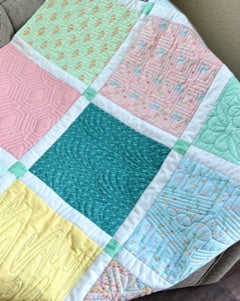 Hollyhock Lane Fabric Tour with Good Vibes Quilt Shop