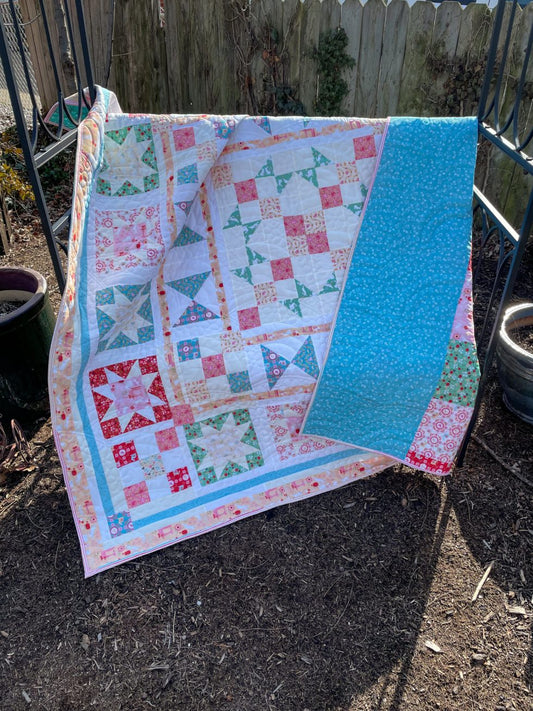Poppies Patchwork Club with Neverlandstitches