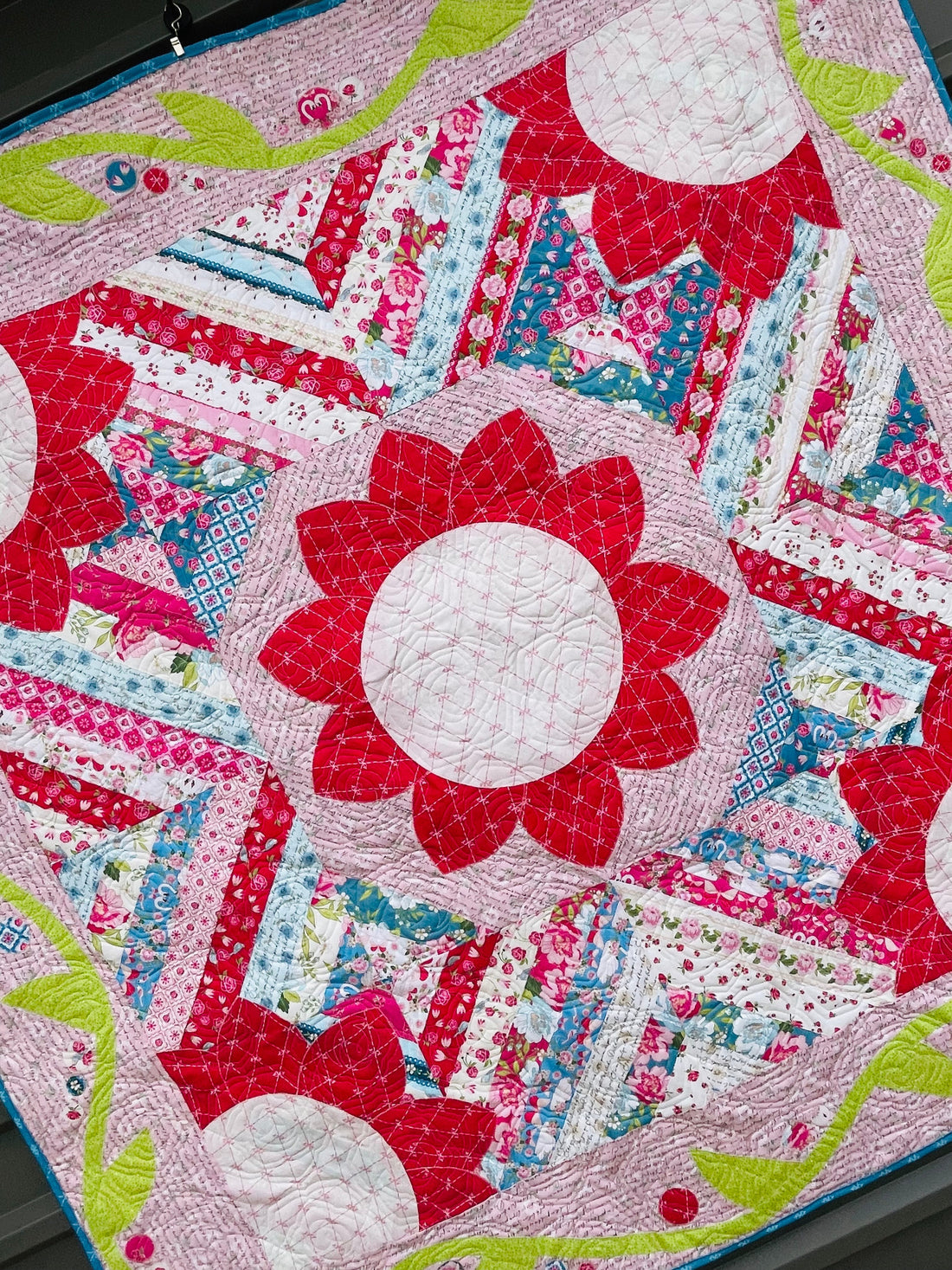 Welcome to the Stolen Moments Fabric Tour with Sugarbee Quilts