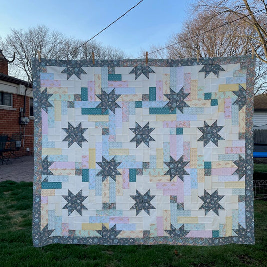 Hollyhock Lane Fabric Tour with Neverlandstitches