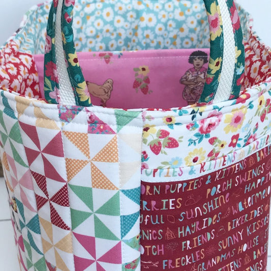 Hopscotch and Freckles Fabric Tour with The Red Feedsack