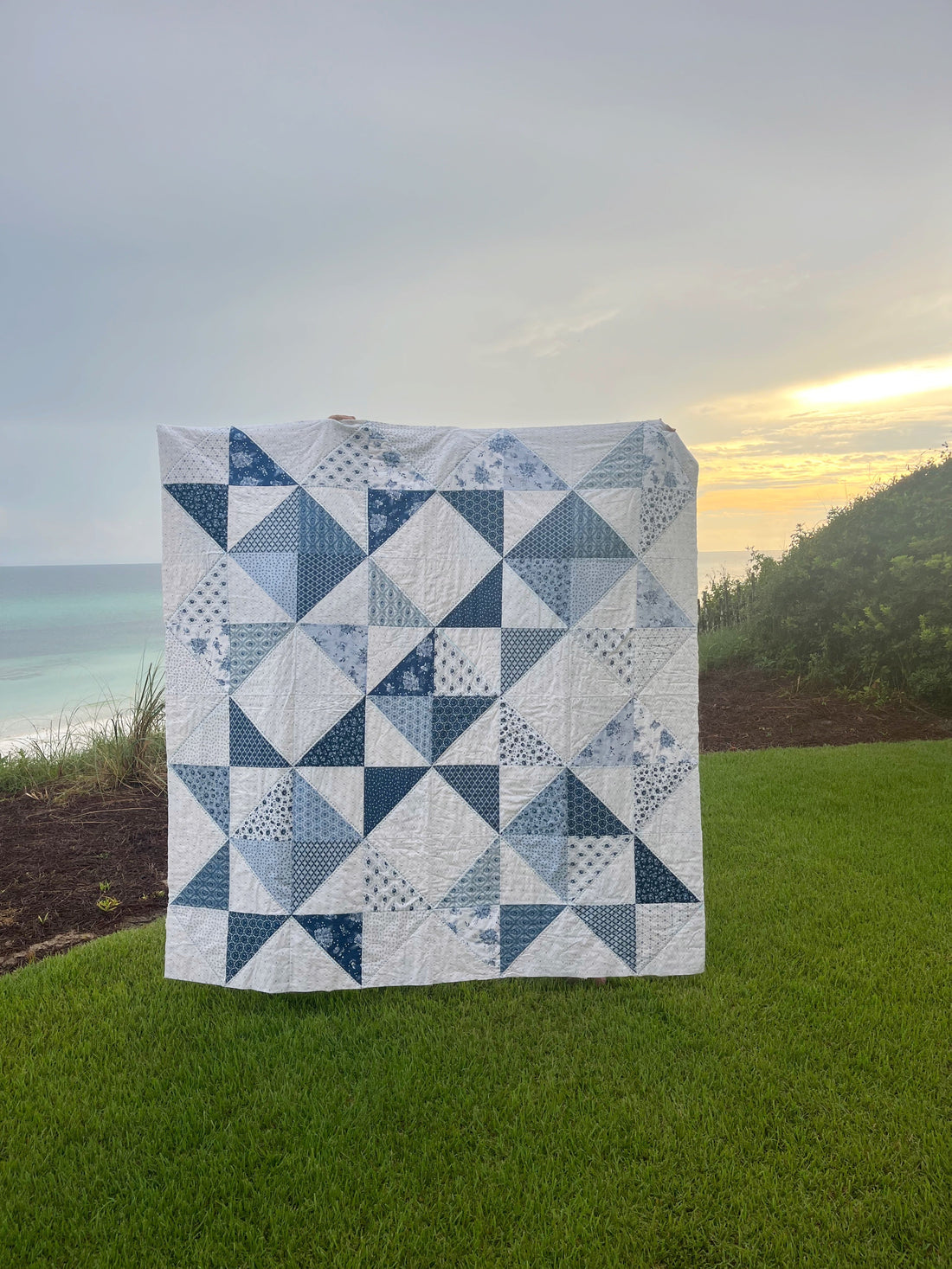 Welcome to the Lakeland Blues Fabric Tour with The Red Feedsack