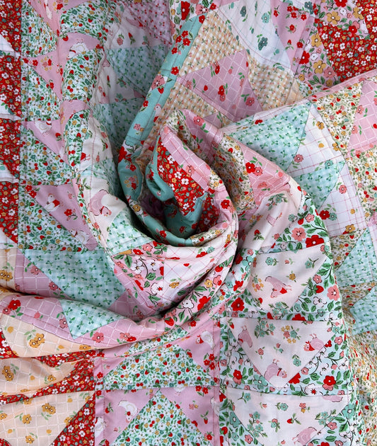 Welcome to the Farmhouse Fancy Fabric Tour with Sew Pink Stars