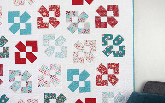 Hopscotch and Freckles Fabric Tour with A Bright Corner