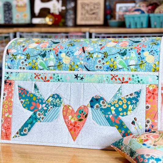 Serenity Blooms Fabric Tour with Blue Ribbon Designs