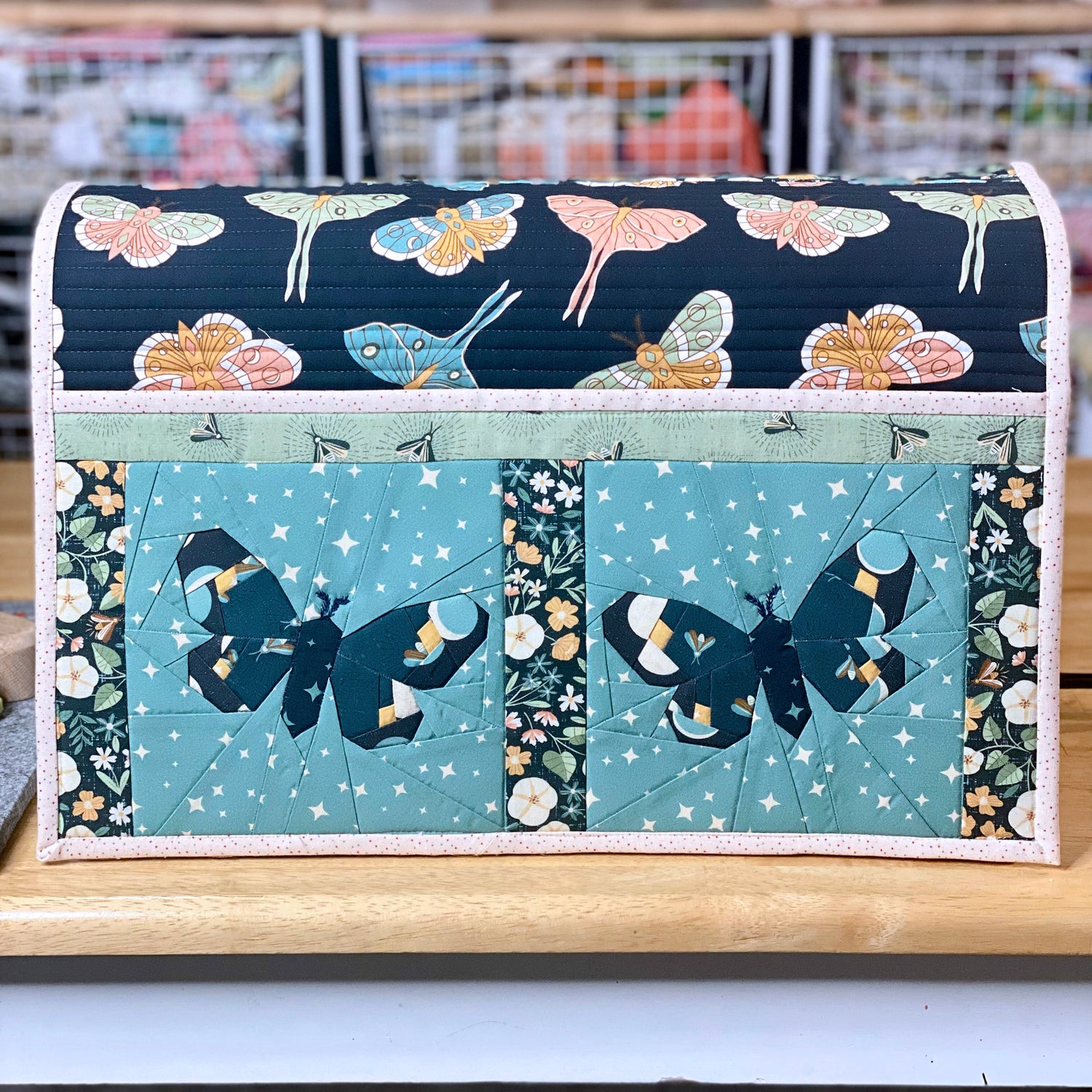 Moonbeam Dreams Fabric Tour With Blue Ribbon Designs Poppie Cotton