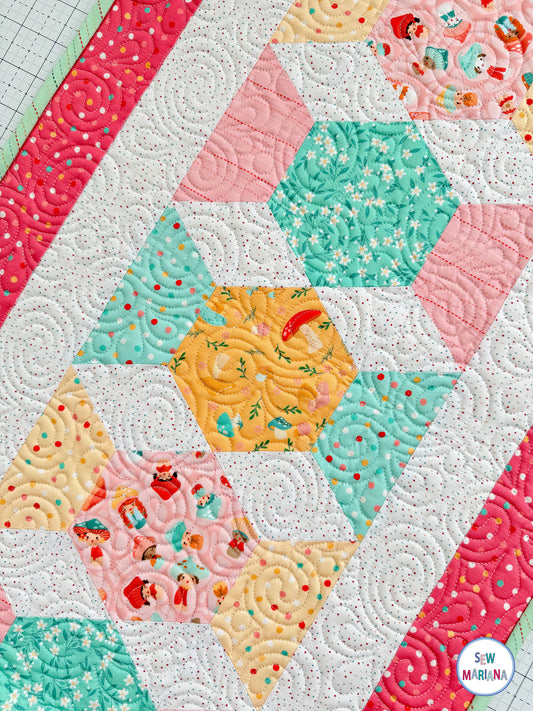 Mushroom Blooms Fabric Tour with Sew Mariana